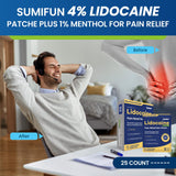 Sumifun parches lidocaína-mentol alivio cuello