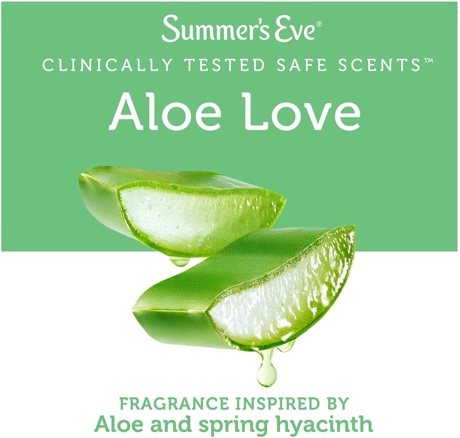 Summer's Eve Aloe Love, agua micelar: limpieza delicada para piel sensible.