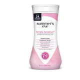 Summer's Eve: botella de 9 oz en equilibrio para limpieza diaria suave.