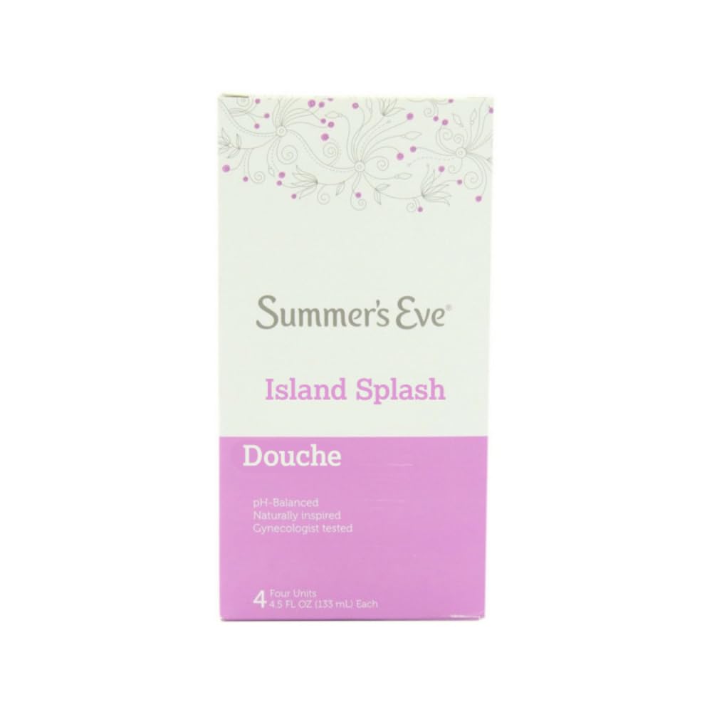 Summer's Eve Island Splash, boquilla de confort para aplicación más cómoda.