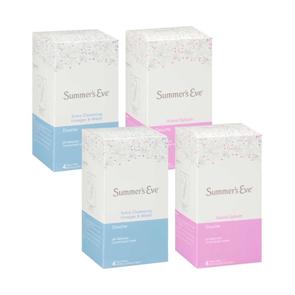 Summer's Eve Island Splash, botella elegante para una limpieza suave y fresca diaria.
