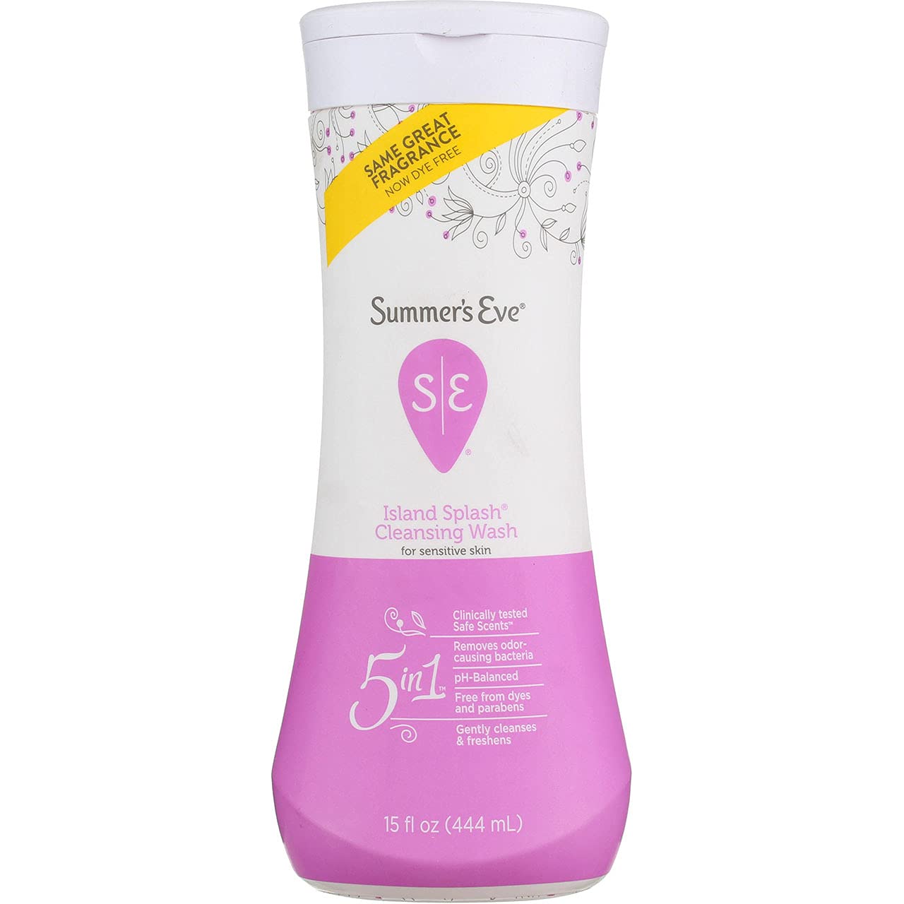 Summer's Eve Island Splash: paquete de dos botellas para uso continuo en casa
