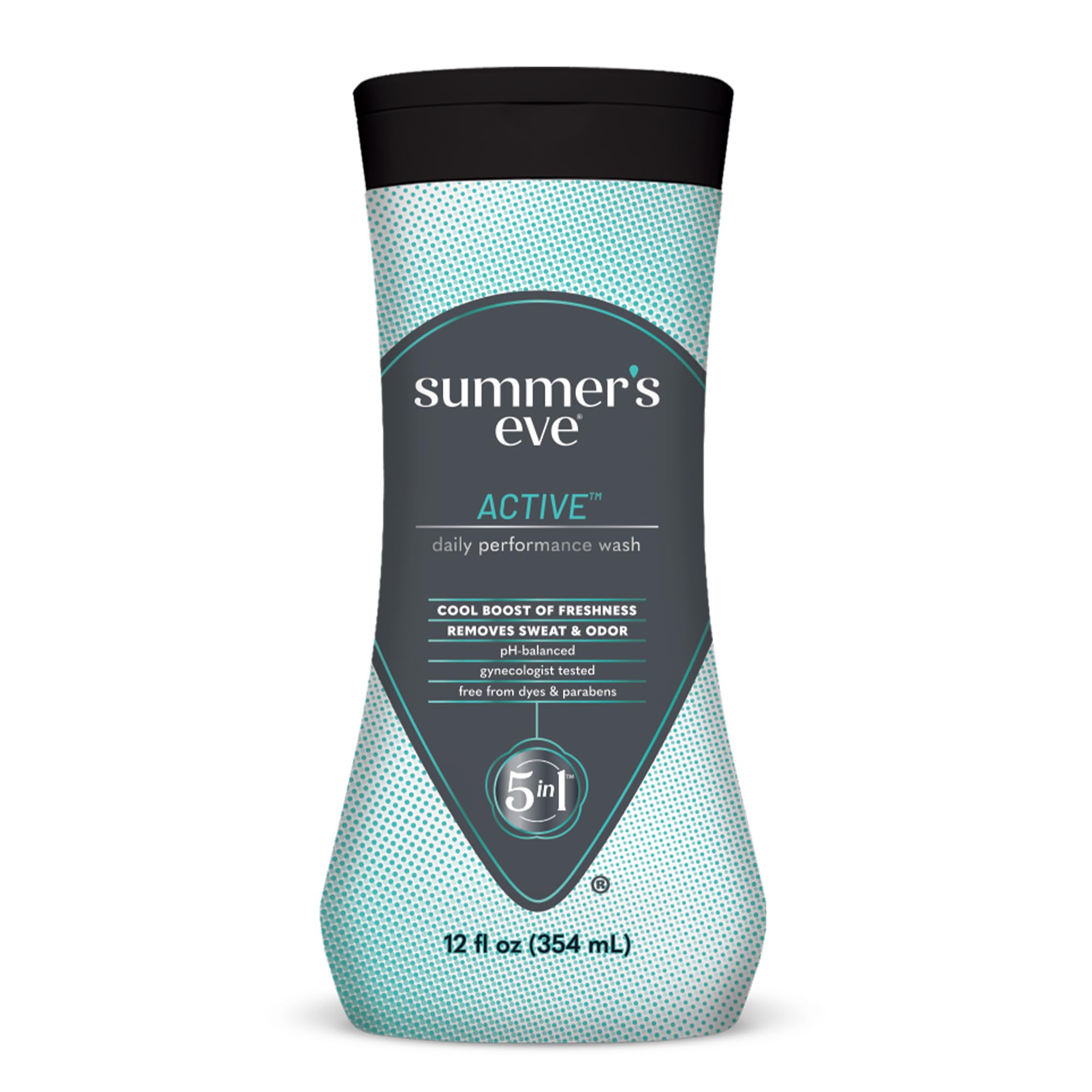 Summer's Eve Active: botella para uso diario con sensación fresca.