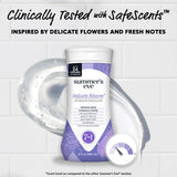 Delicate Blossom: fragancia suave para sensación fresca tras la ducha diaria.