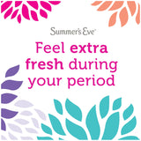 Summer's Eve FreshCycle envueltas individualmente para uso discreto.