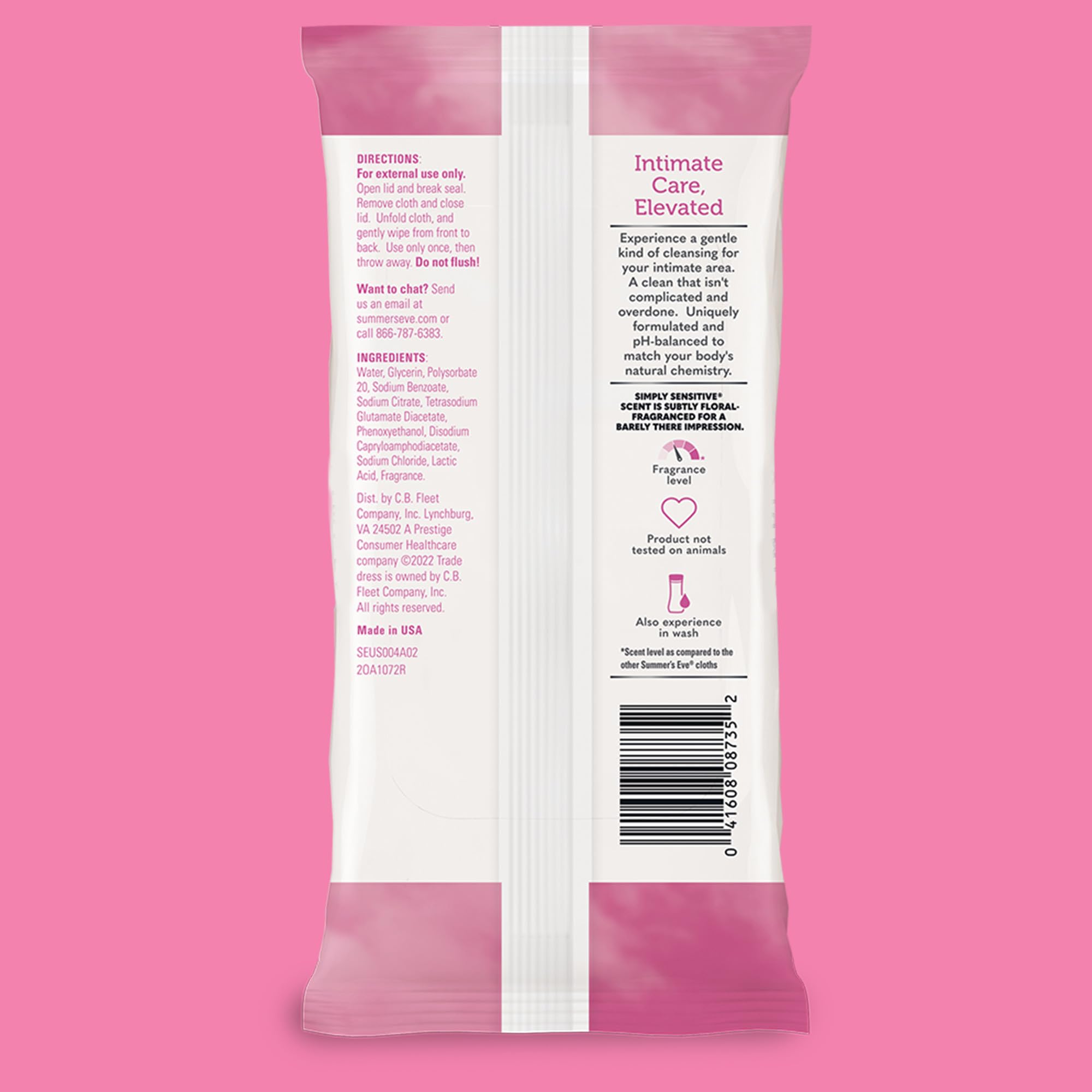 Summer's Eve Simply Sensitive ideal para cuidado diario íntimo