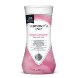 Summer's Eve Simply Sensitive: botella de 9 oz para limpieza diaria suave.
