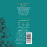 Tapa cierre ergonómico de Summer's Eve Spa Daily Intimate Wash para seguridad.
