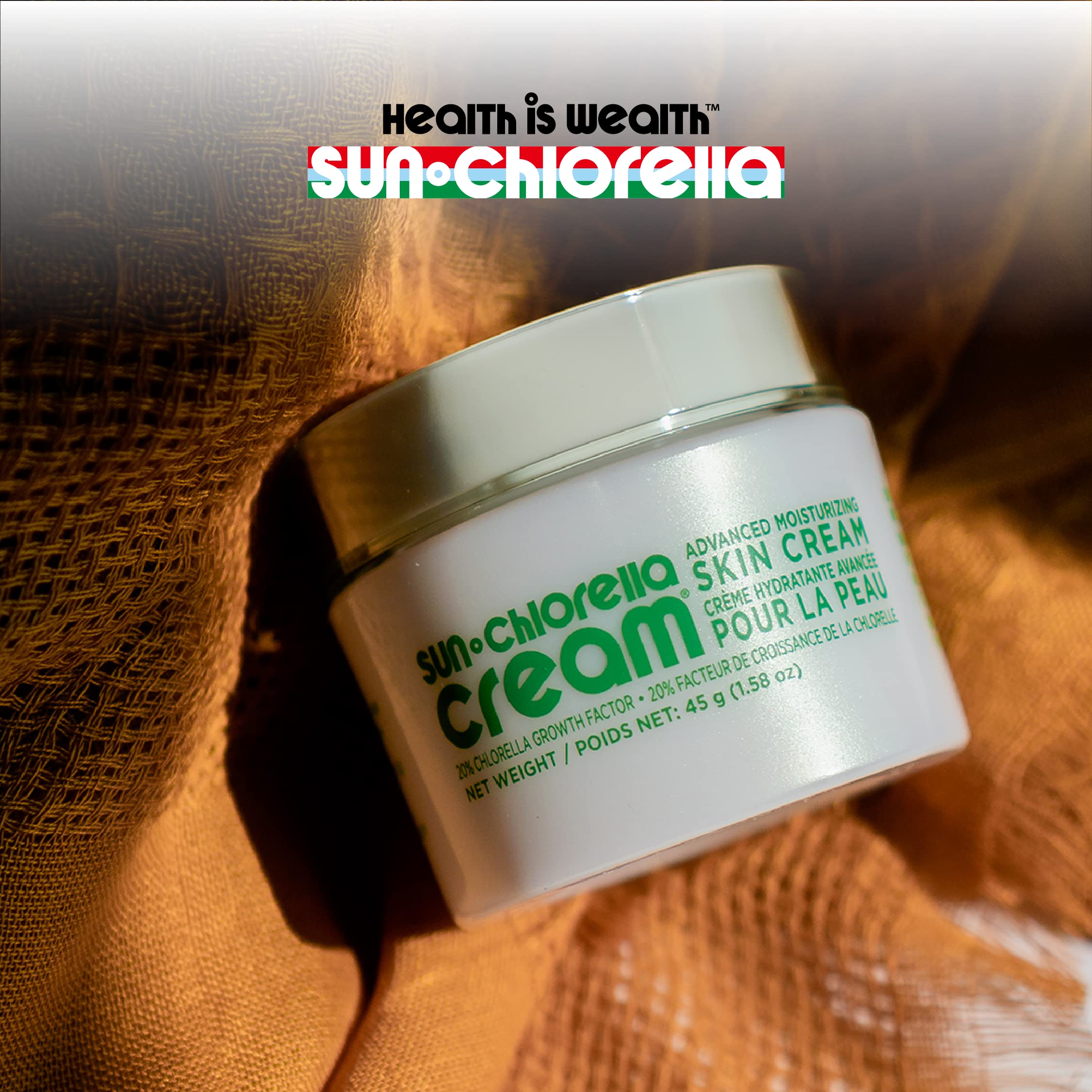 Sun Chlorella Crema Hidratante, piel equilibrada y saludable