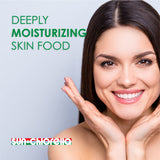 Sun Chlorella Crema Hidratante, textura cremosa para piel suave