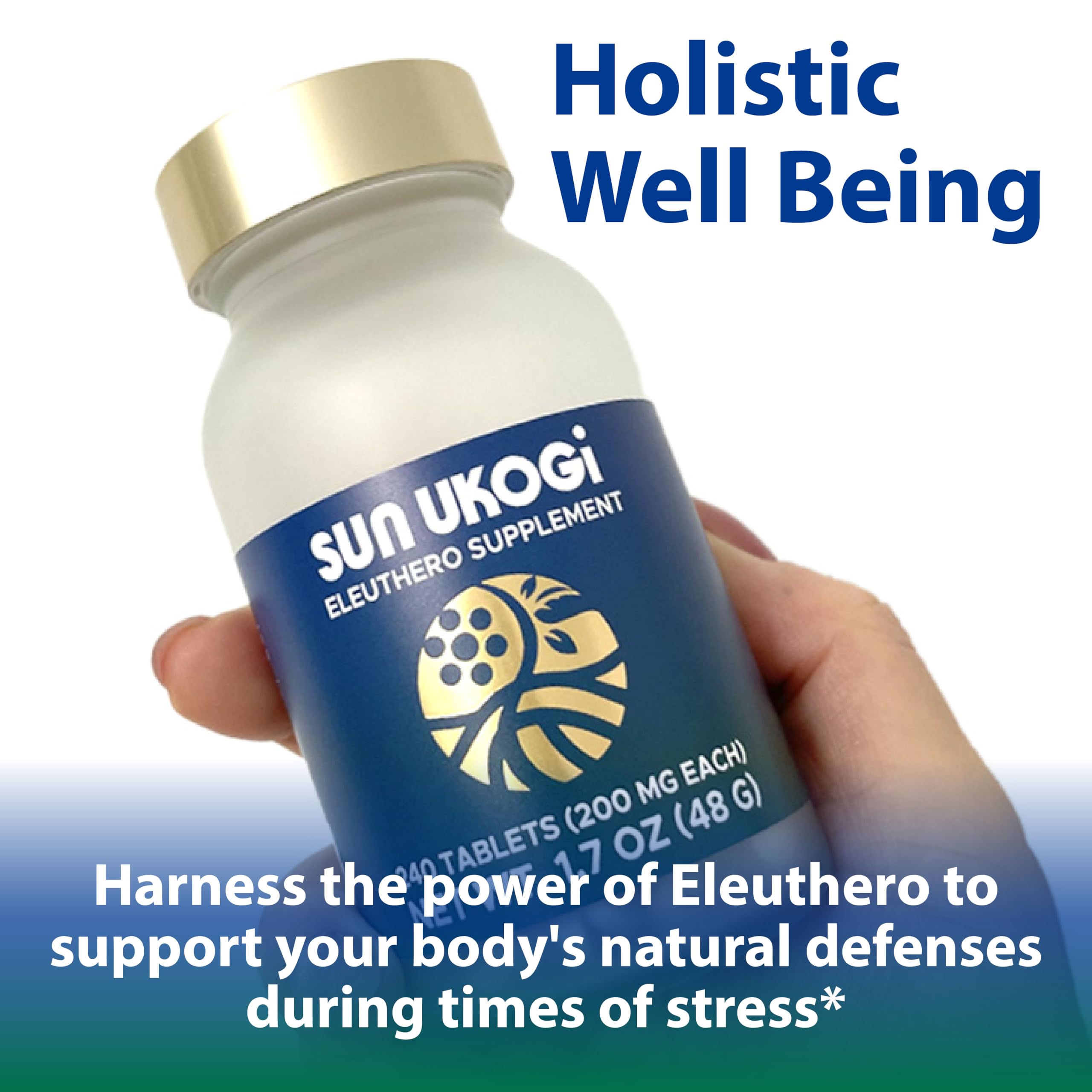 Sun Chlorella Sun Ukogi Eleuthero calidad desde 1969