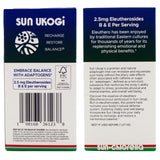 Sun Chlorella Sun Ukogi Eleuthero sin organismos modificados genéticamente