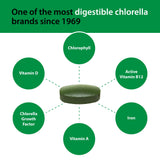Sun Chlorella tabletas-b12-vegetal fuente de B12 de origen vegetal.