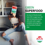 Sun Chlorella tabletas-desintoxicacion-natural apoya procesos de limpieza natural.