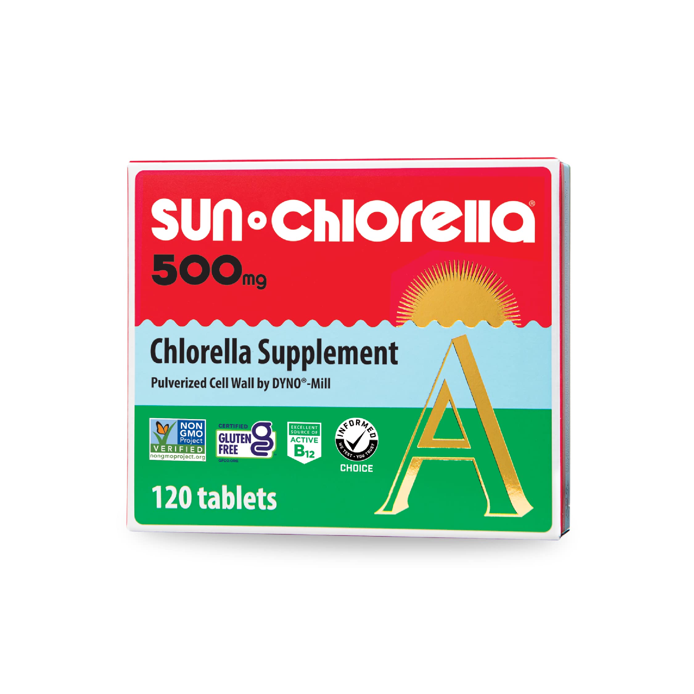 Sun Chlorella tabletas-energia-diaria para mantener la energía diaria.