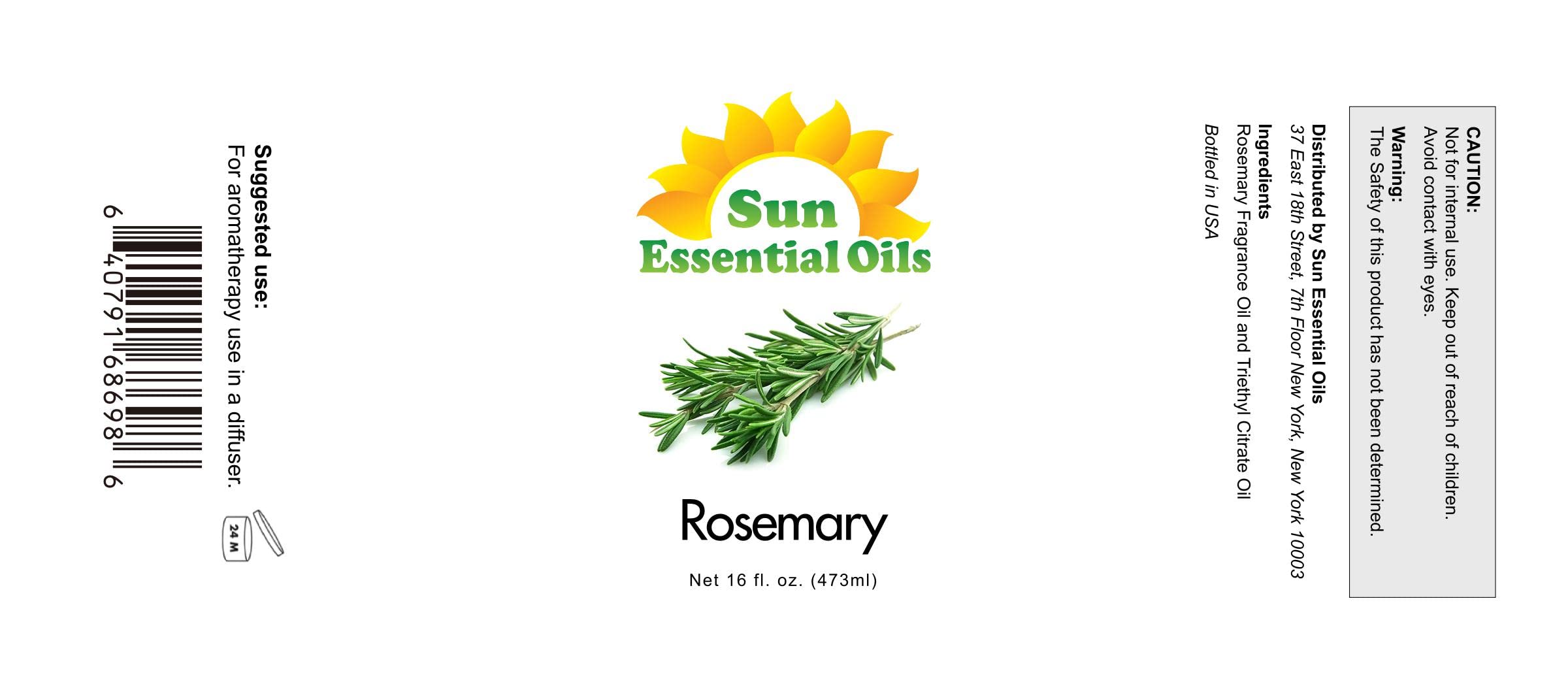 Difusor con romero de Sun Essential Oils para crear un ambiente relajante.