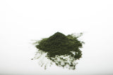 Sun Potion Chlorella Powder muestra textura fina para mezclar sin grumos.