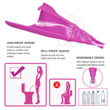 Sunany funda portátil para almacenamiento y transporte del urinario.