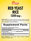 Sundance Arroz de Levadura Roja 1200 mg, envase en mesa listo para rutina diaria