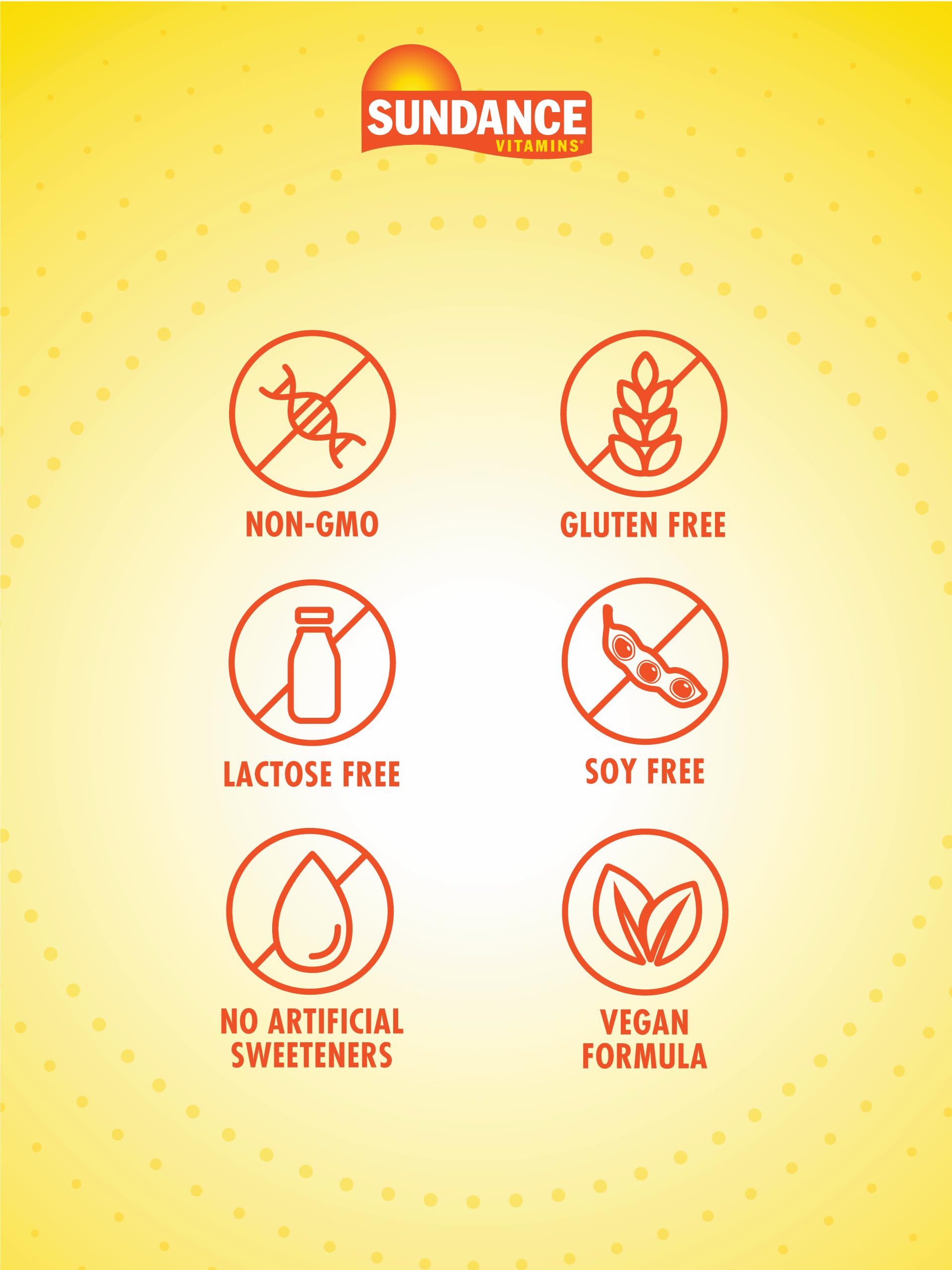 Sundance Magnesio glicinato: aptas para veganos y libres de gluten.