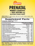 Sundance Prenatal Multivitaminas, cápsula de liberación rápida para consumo diario.