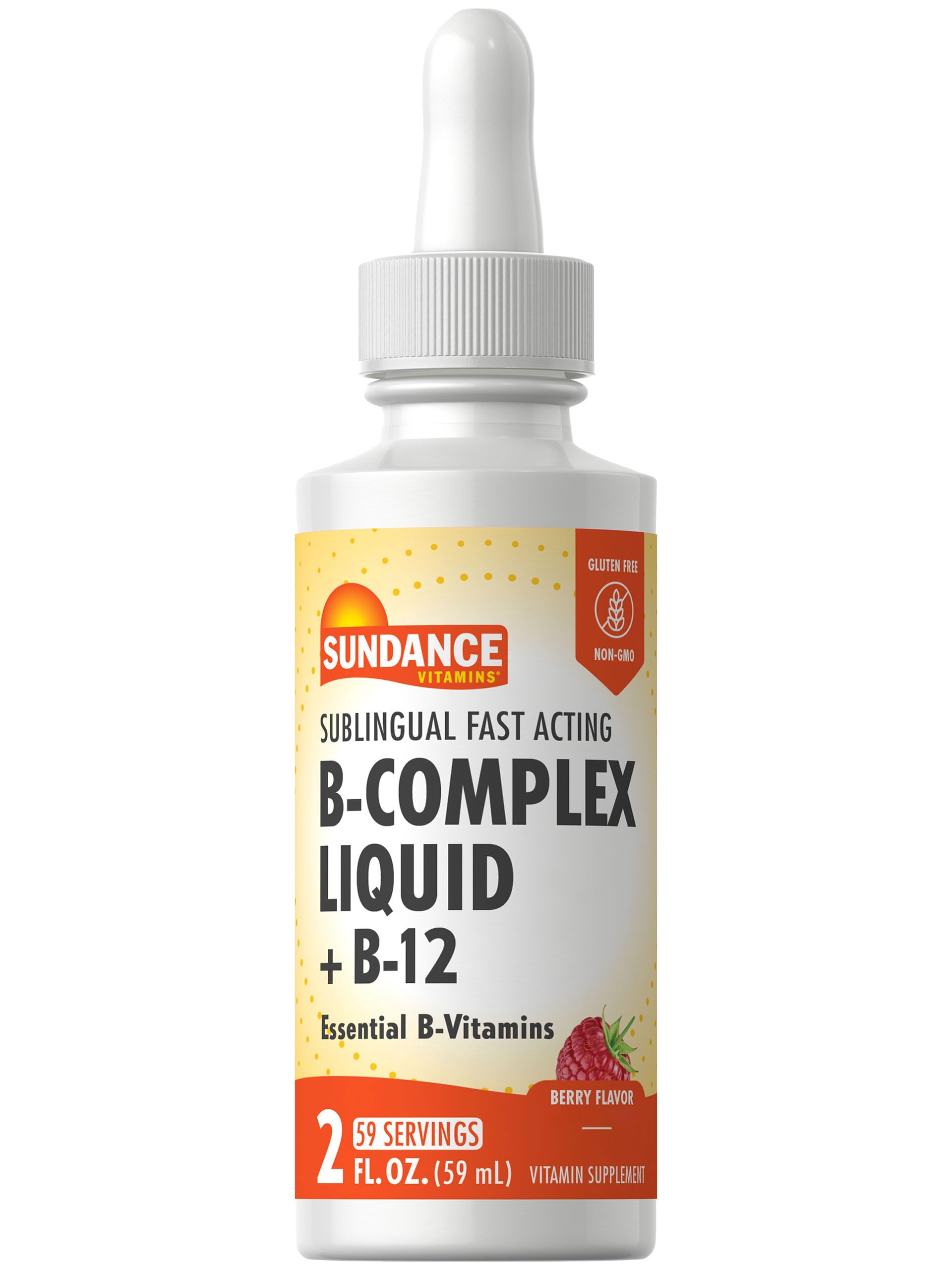 Sundance Complejo B Sublingual frasco, formato líquido de absorción rápida