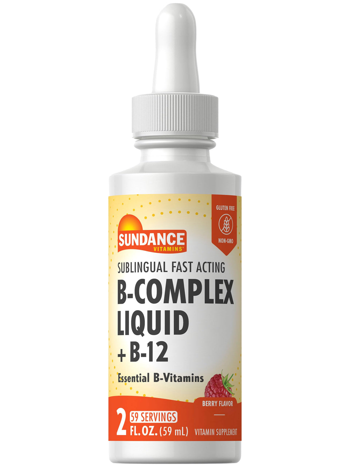 Sundance Complejo B Sublingual frasco, formato líquido de absorción rápida