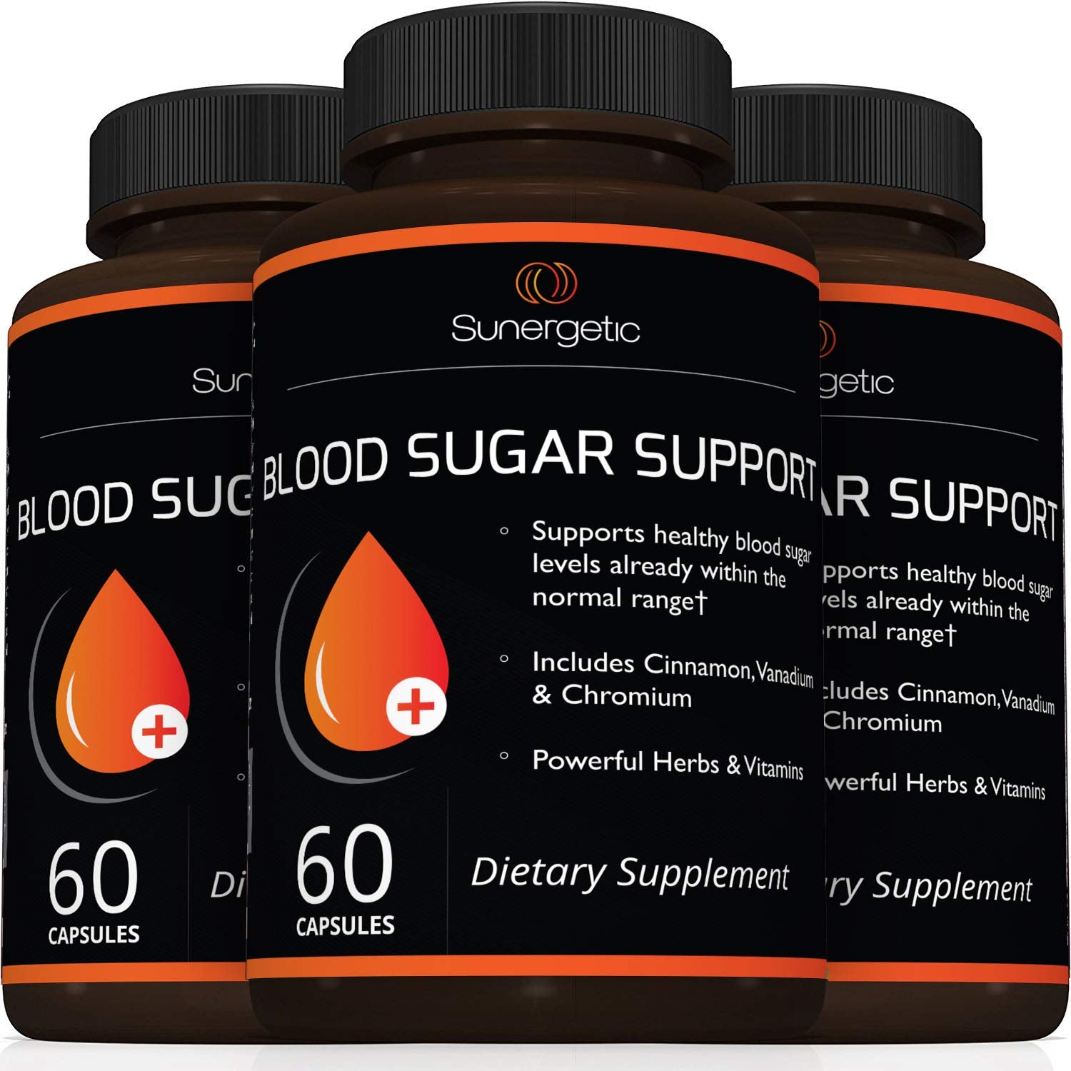 Sunergetic suplemento glucémico: imagen de ingredientes clave para elegir con confianza.