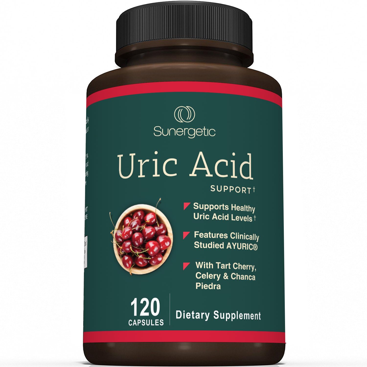 Sunergetic Apoyo Urico Botella: dosis diaria para apoyo general.