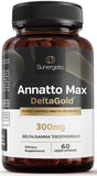 Sunergetic cápsulas tocotrienoles de 300 mg para bienestar general.