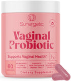 Sunergetic UREX frasco de cápsulas, apoyo diario a la salud vaginal.