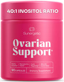 Sunergetic suplemento para ovario, equilibrio hormonal y salud reproductiva.