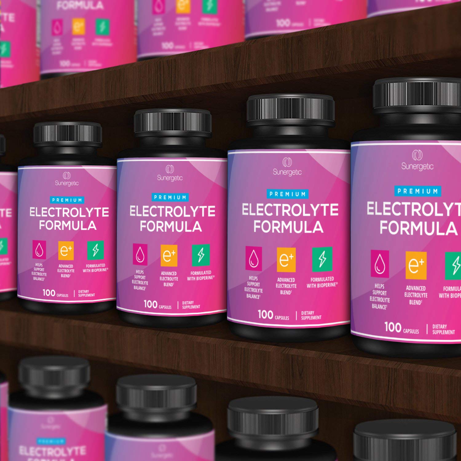 Sunergetic uso para deportistas, mantiene el equilibrio electrolítico entre entrenamientos.