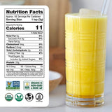 Sunfood Golden Milk Super Blend con curcuma y jengibre para sabor intenso