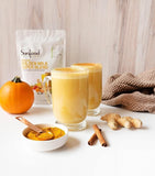 Sunfood Golden Milk Super Blend usos diarios en batidos o bebidas