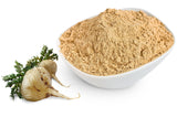 Sunfood Maca Powder lista para licuar, perfecto para batidos energéticos