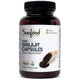 Sunfood Shilajit cápsulas en botella, energía diaria de forma natural