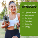 Sunfood Supergreens complejo probiótico y enzimático para apoyar la digestión.