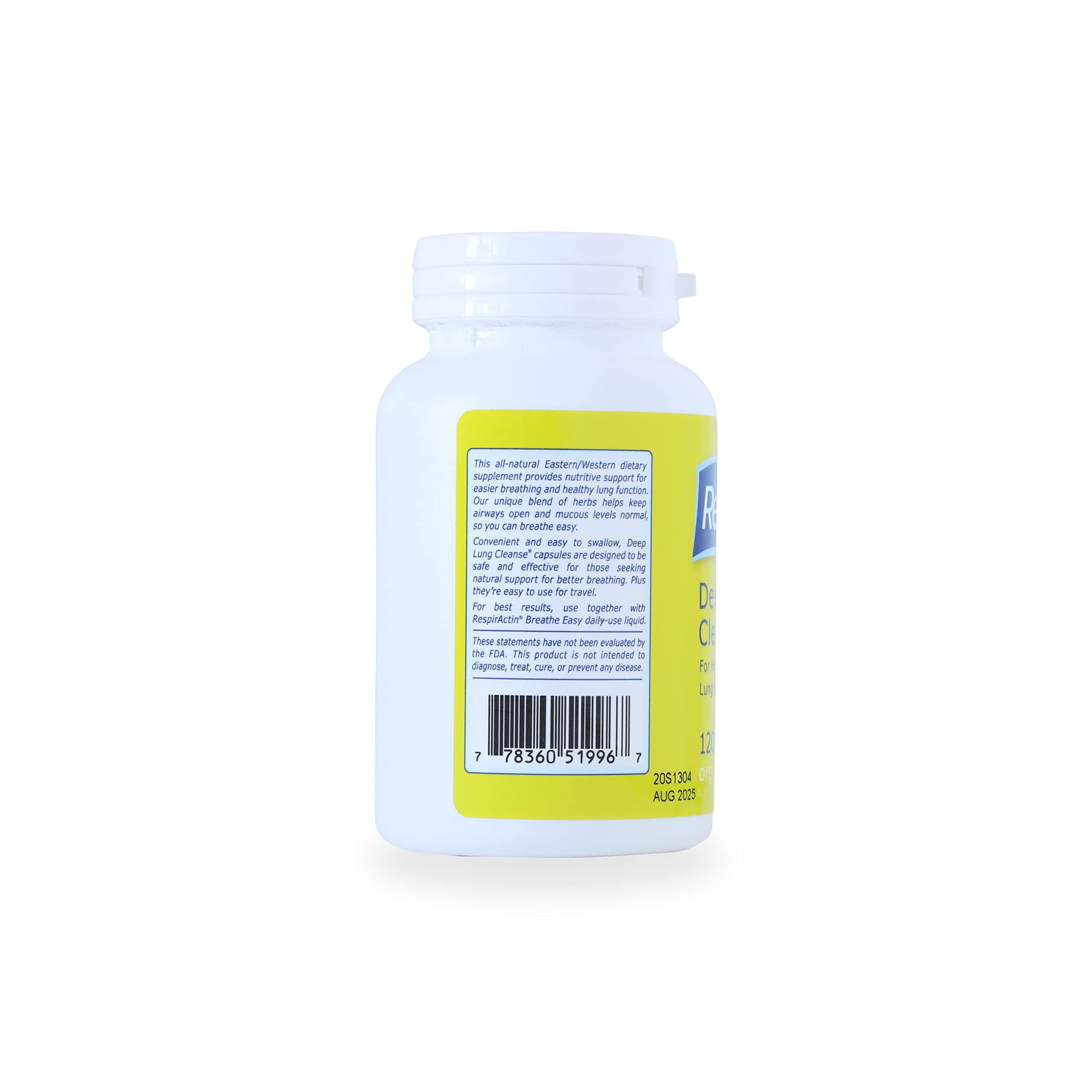 SUNFORCE HEALTH & ORGANICS etiqueta del producto con fórmula sin NAC