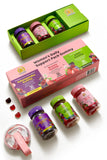 Gomitas multivitamínicas SUNGIVEN para mujer en botella, apoyo diario para piel y cabello.