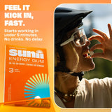 Sunii Energy Gum pieza de 50 mg de cafeína para concentración rápida