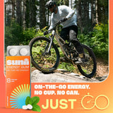 Sunii Energy Gum sabor menta fresca para refrescar el aliento y mantener la atención