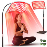 SUNKENET luz roja 660nm para rostro, posible cuidado de la piel.