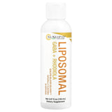 SunLipid etiqueta describe liposomas y absorción mejorada.