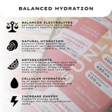 Sunlyte preparación, polvo disolviéndose en agua fresca