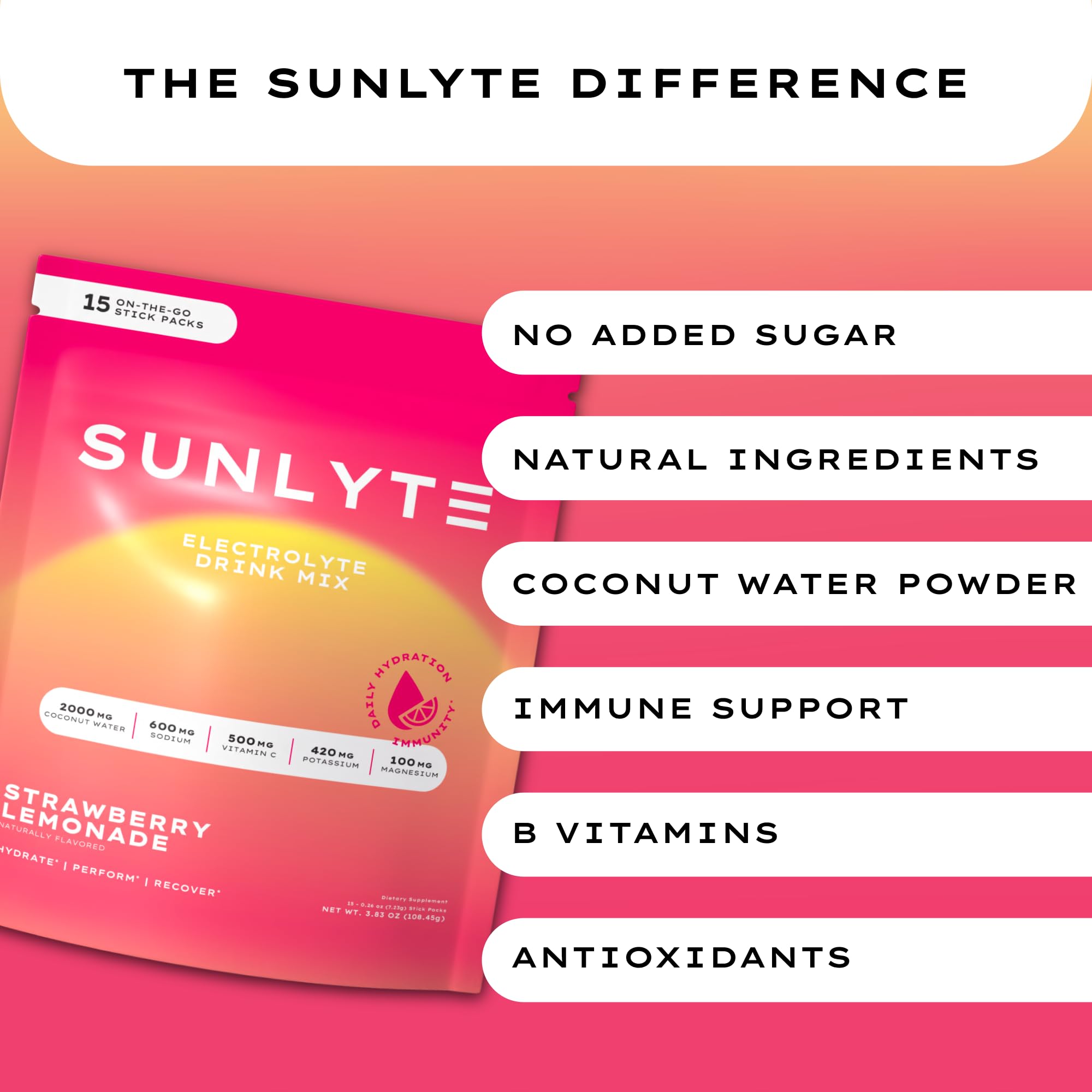 Sunlyte sal rosa del Himalaya como mineral clave