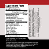 SunNutrition Defensa Vascular, etiqueta frontal, destaca beneficios para la función vascular.