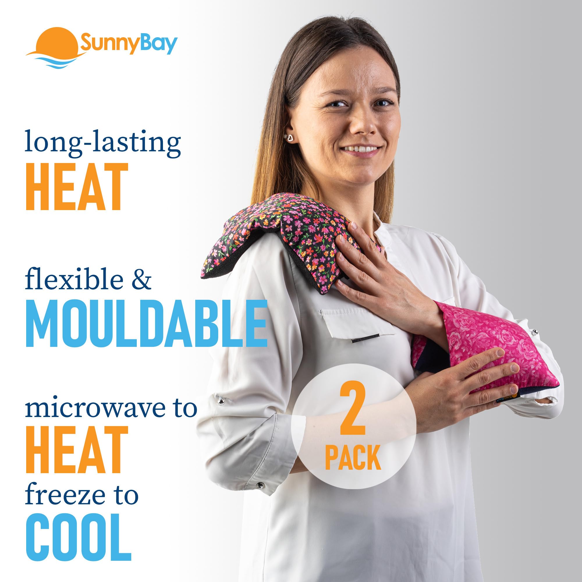 SunnyBay diseño ergonómico que se adapta al cuello y hombros.