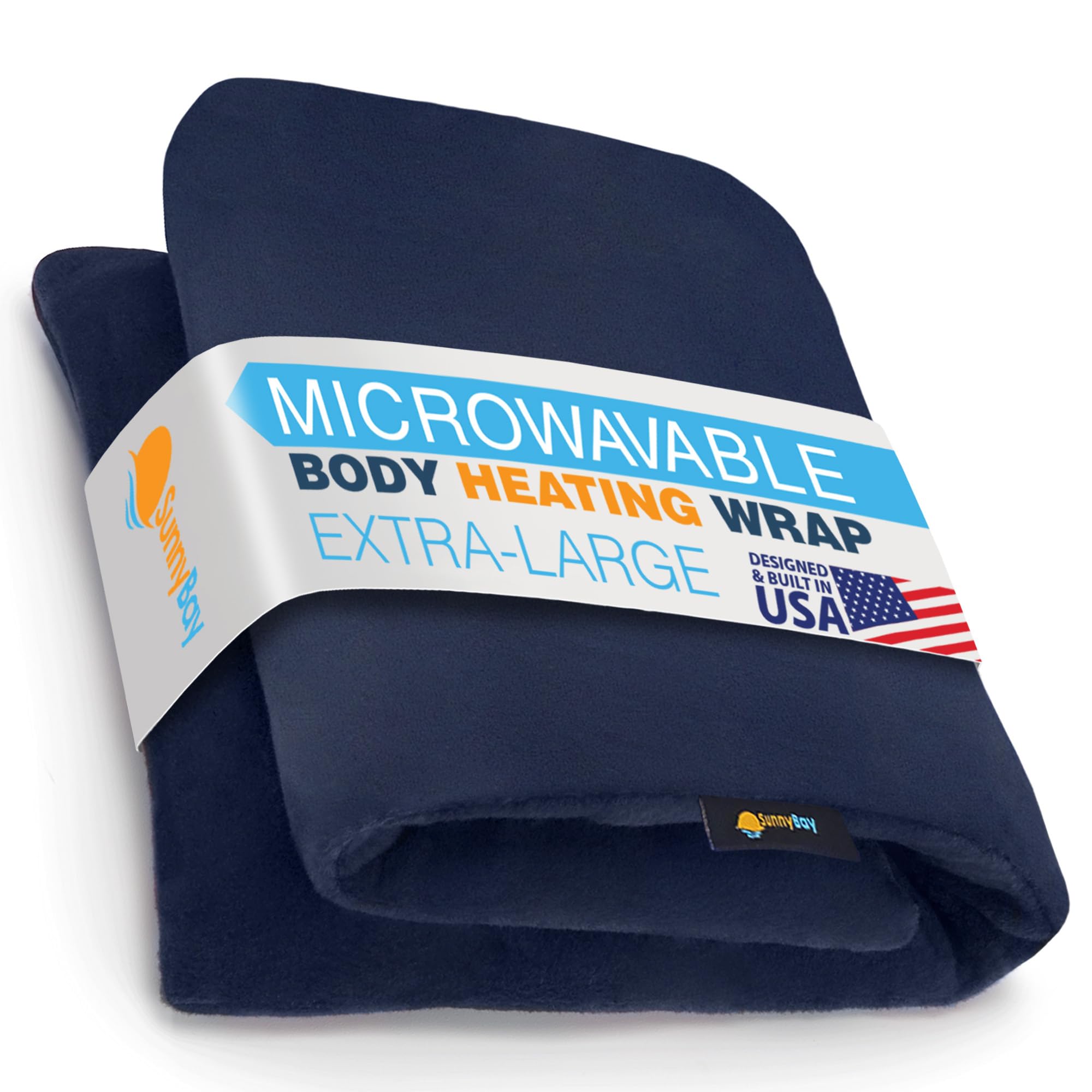 SunnyBay almohadilla calor microondas para cuello y hombros, calor envolvente para relajación.