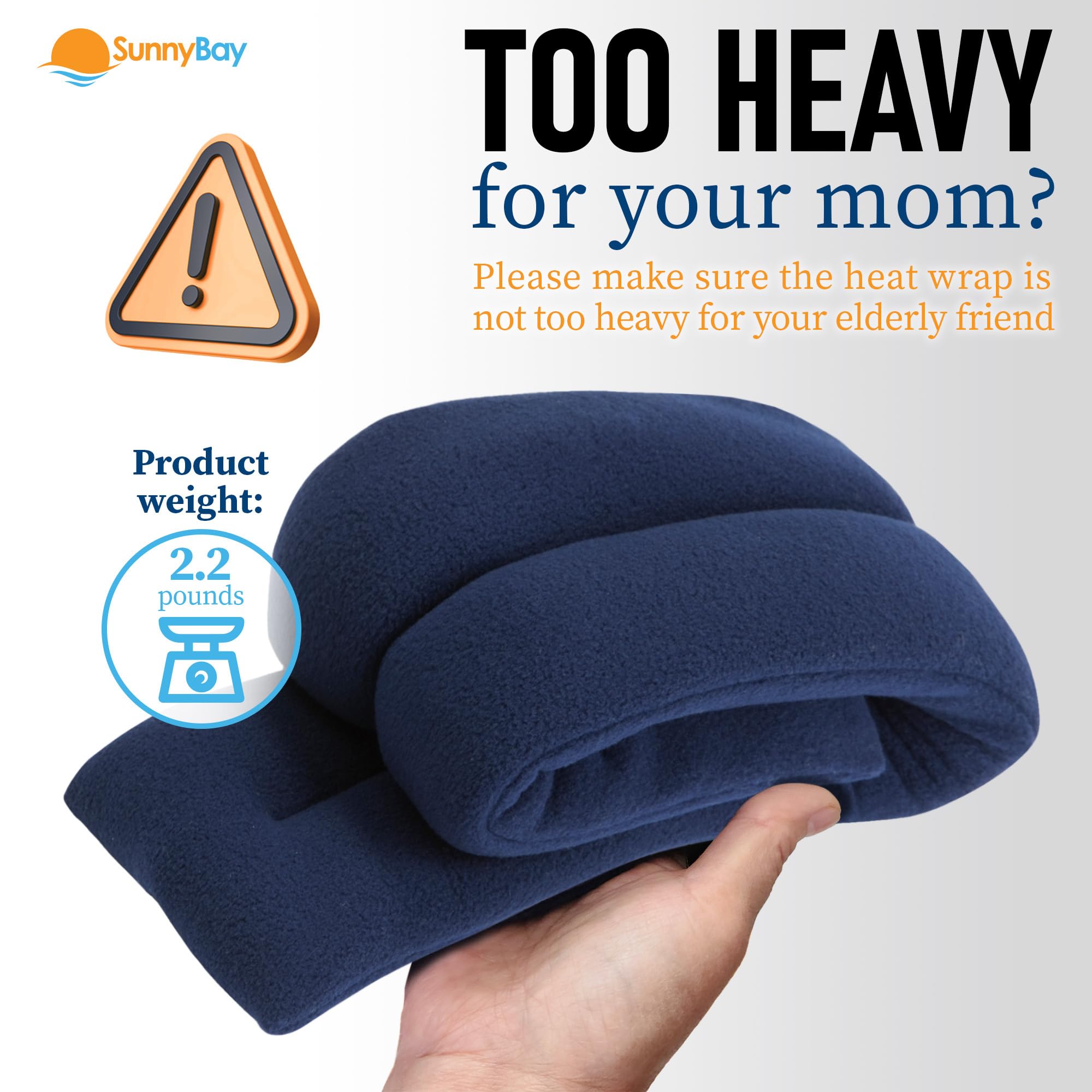 SunnyBay bolsa rellena de semillas lista para terapia caliente o fría.